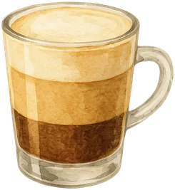 Bombón latte