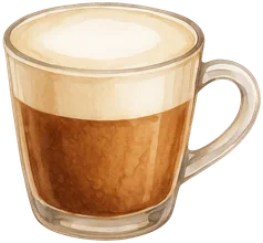 Capuchino de café de especialidad