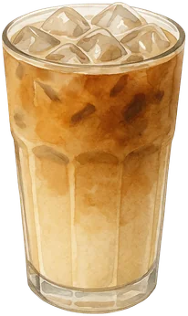 Iced baileys latte