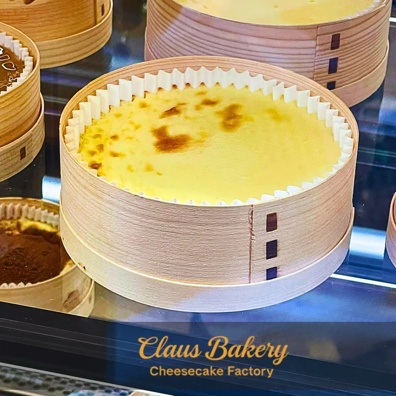 Tarta de queso artesanal Claus Bakery Málaga